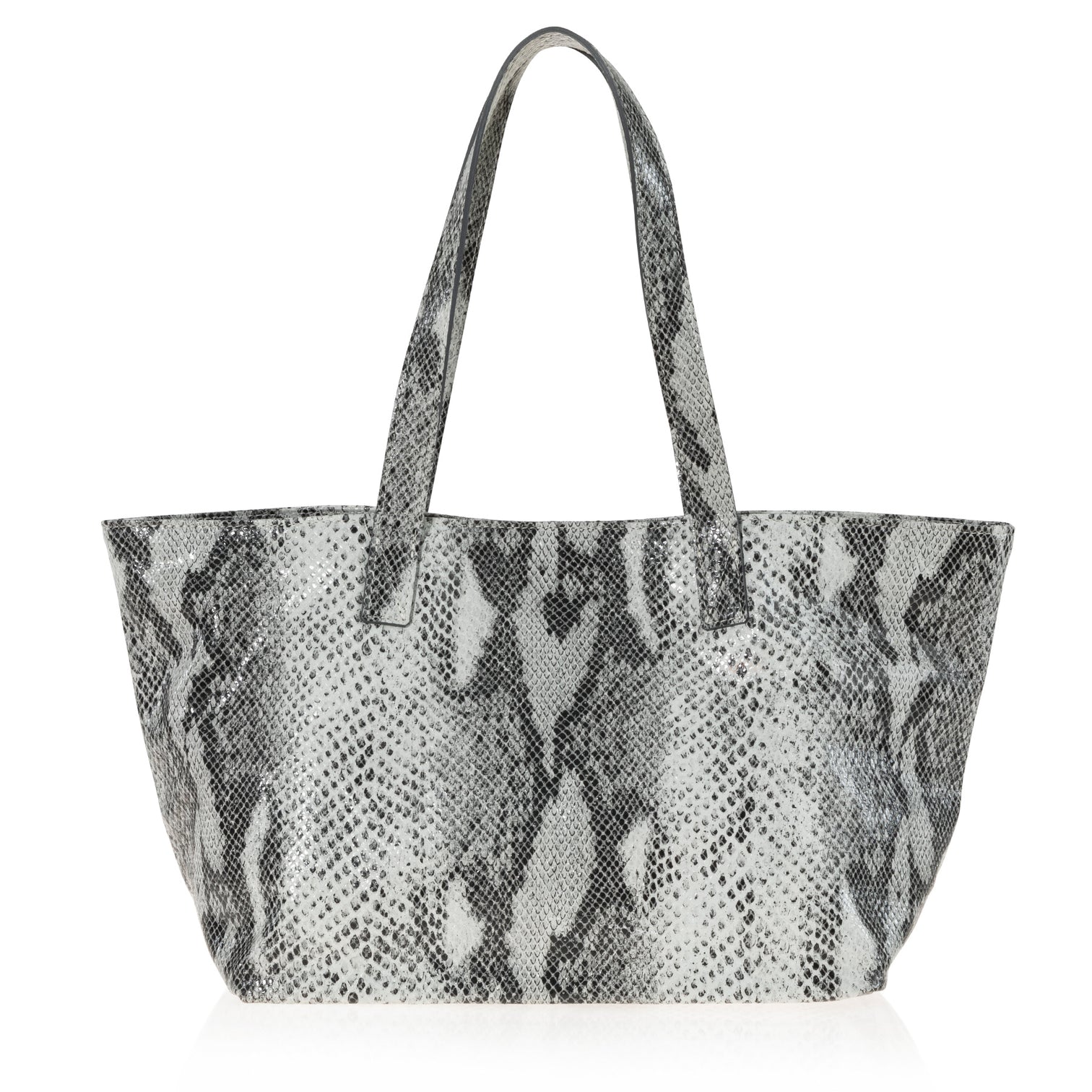 Grey Snake-Print