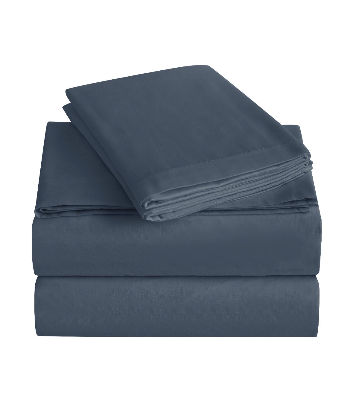 Charisma 310 Thread Count Cotton Solid Sheet Set Blue