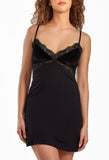 Sienna Modal and Velour & Lace Trimmed Chemise