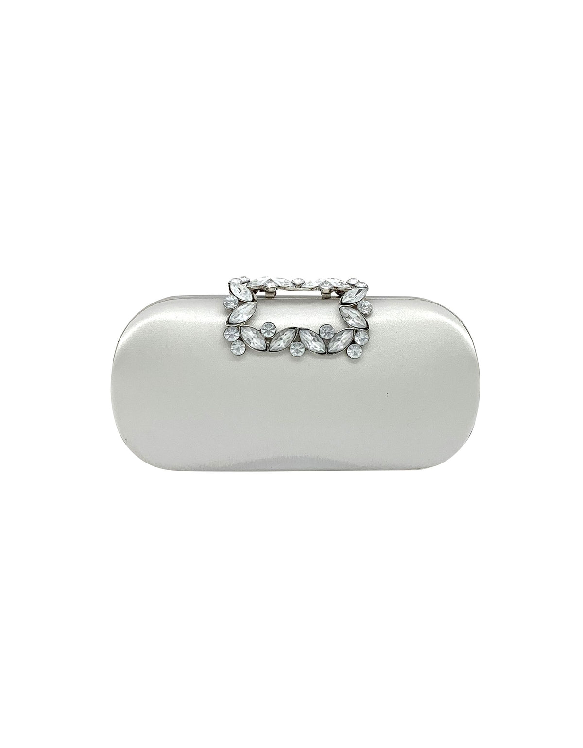 Denise Statement Crystal Clasp Minaudiere