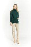 Cowl Pocket Sweater by Oat New York