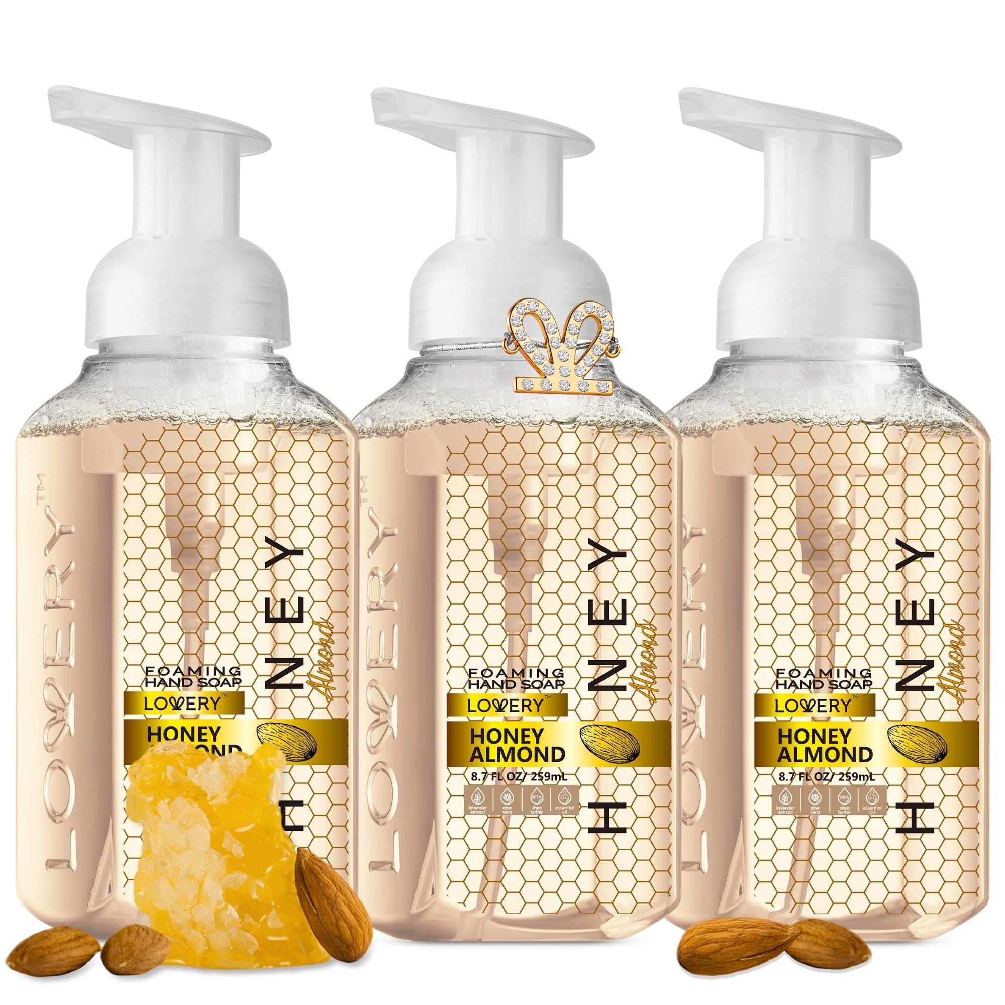 Honey Almond Foaming Hand Soap Pack Of 3 Gordmans