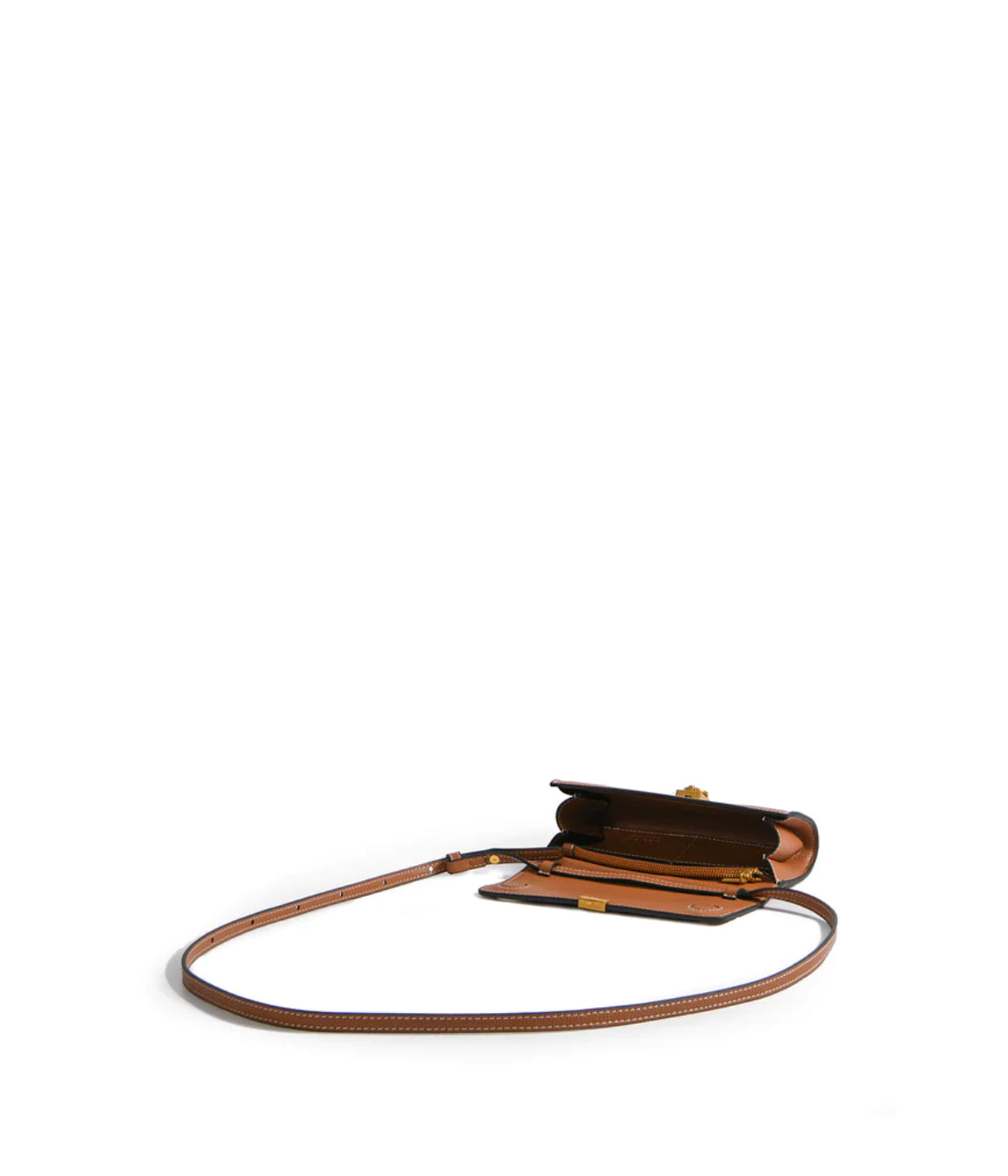 Aria 3-way Convertible Belt Crossbody Pencil Bag Caramel