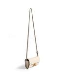 Aria 3-way Convertible Belt Crossbody Pencil Bag White