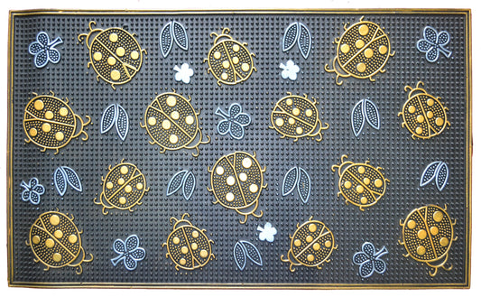 Golden Ladybugs Doormat