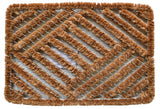 Overlapping Cross Hatch Doormat