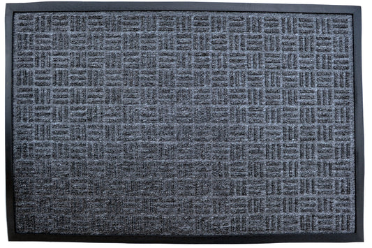 Synthetic Grey Doormat