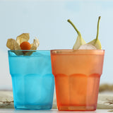 Aras Multi Colored Glass Tumblers 6-Piece Set