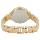 Crystal Embellished Analog Watch Gold