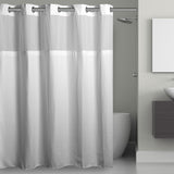 Waffle Shower Curtain White