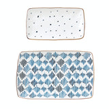 Blue Bay Nesting Serving Platters Set of 2