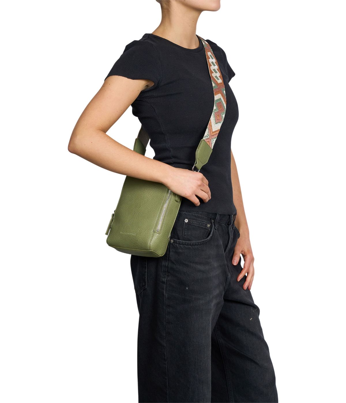 Mirror Mirror Crossbody Bags Green