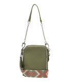 Mirror Mirror Crossbody Bags Green