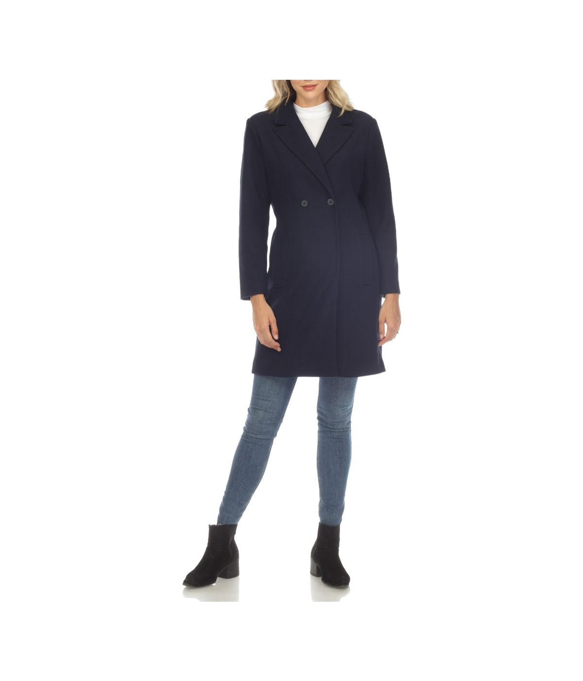 Women's Classic Walker Coat Navy