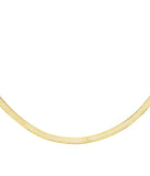 Herringbone Necklace Gold