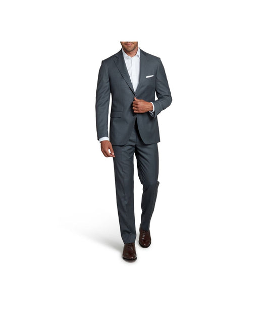 Mercantile Tailored Performance 2 Piece Suit Charcoal