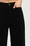 Alyx Cropped Wide Leg Corduroy Pant Button Zip Closure