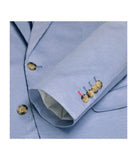 Williamsburg Knit Blazer Oxford Blue Pinstripe