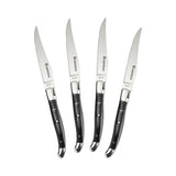 Laguiole Black Steak Knife Set