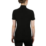 Short Sleeve Mock Neck