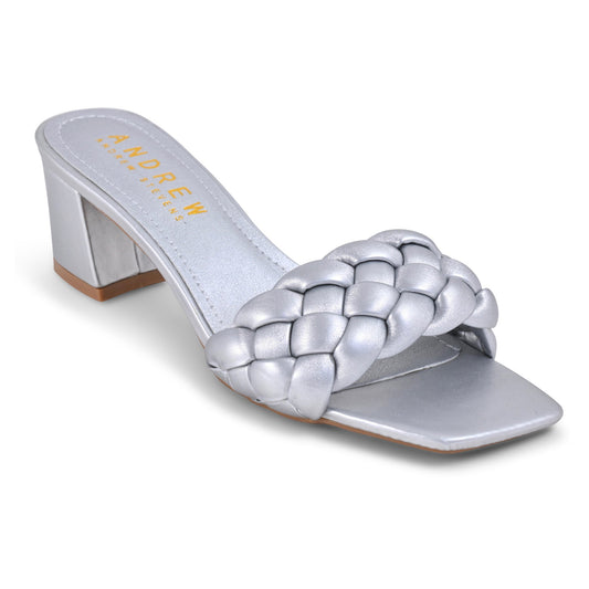 Women's Aya Sandals-Silver-1