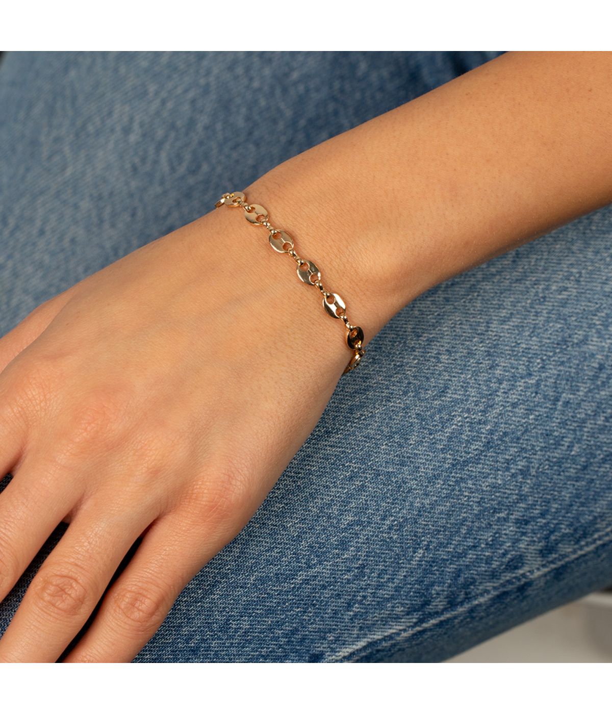 Mariner Link Bracelet Gold