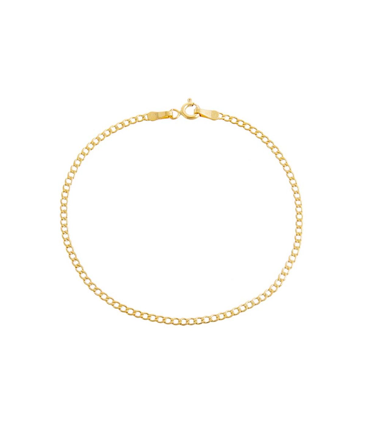 Cuban Bracelet 14K Gold