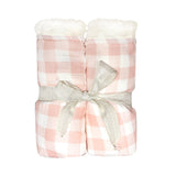 Plush Gingham Blanket