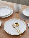 Clara 16-Piece Dinnerware Set Porcelain