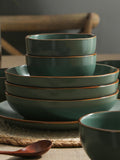 Brasa 32-Piece Dinnerware Set Stoneware