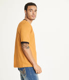 Brooklyn Laundry Men's Contrast Color Embroidery Ringer Tee