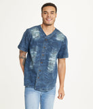 Brooklyn Laundry Men's Baseball Denim Shirt 2