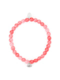 Pink Lotus Jade Bracelet