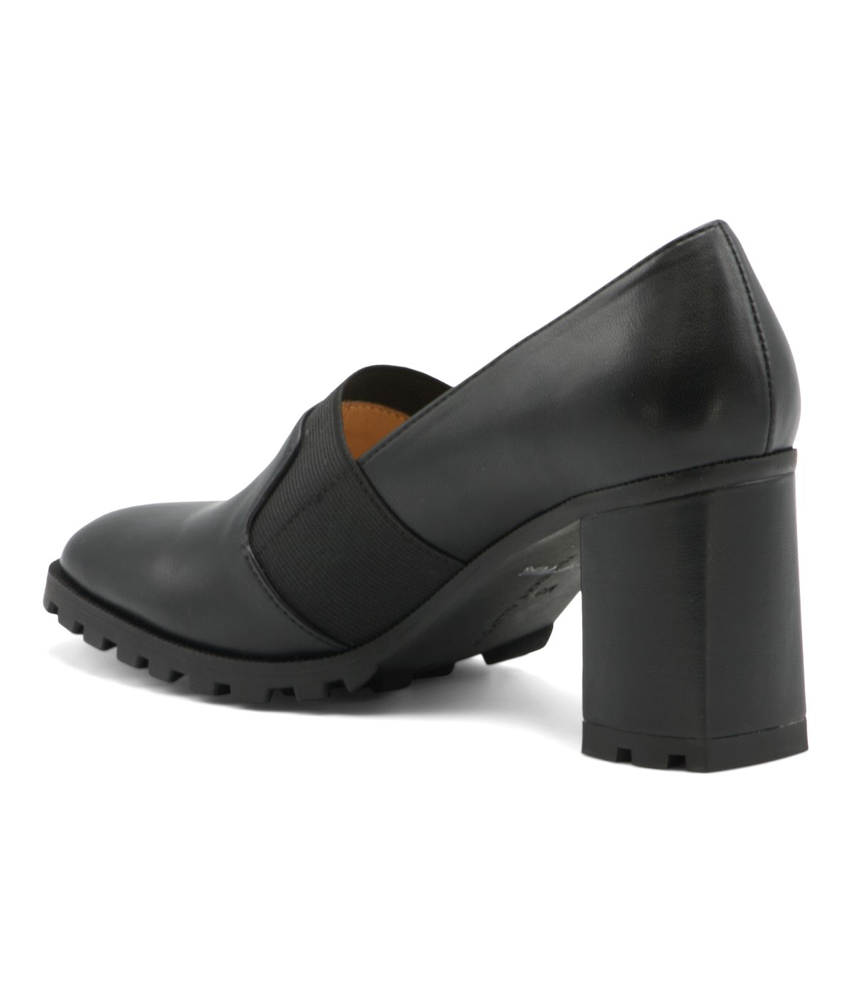 Brandi Heeled Loafer Black-Ss