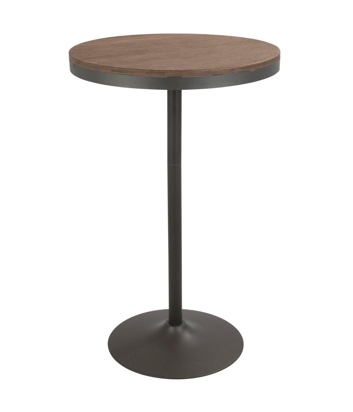 Dakota Bar Table Grey & Brown