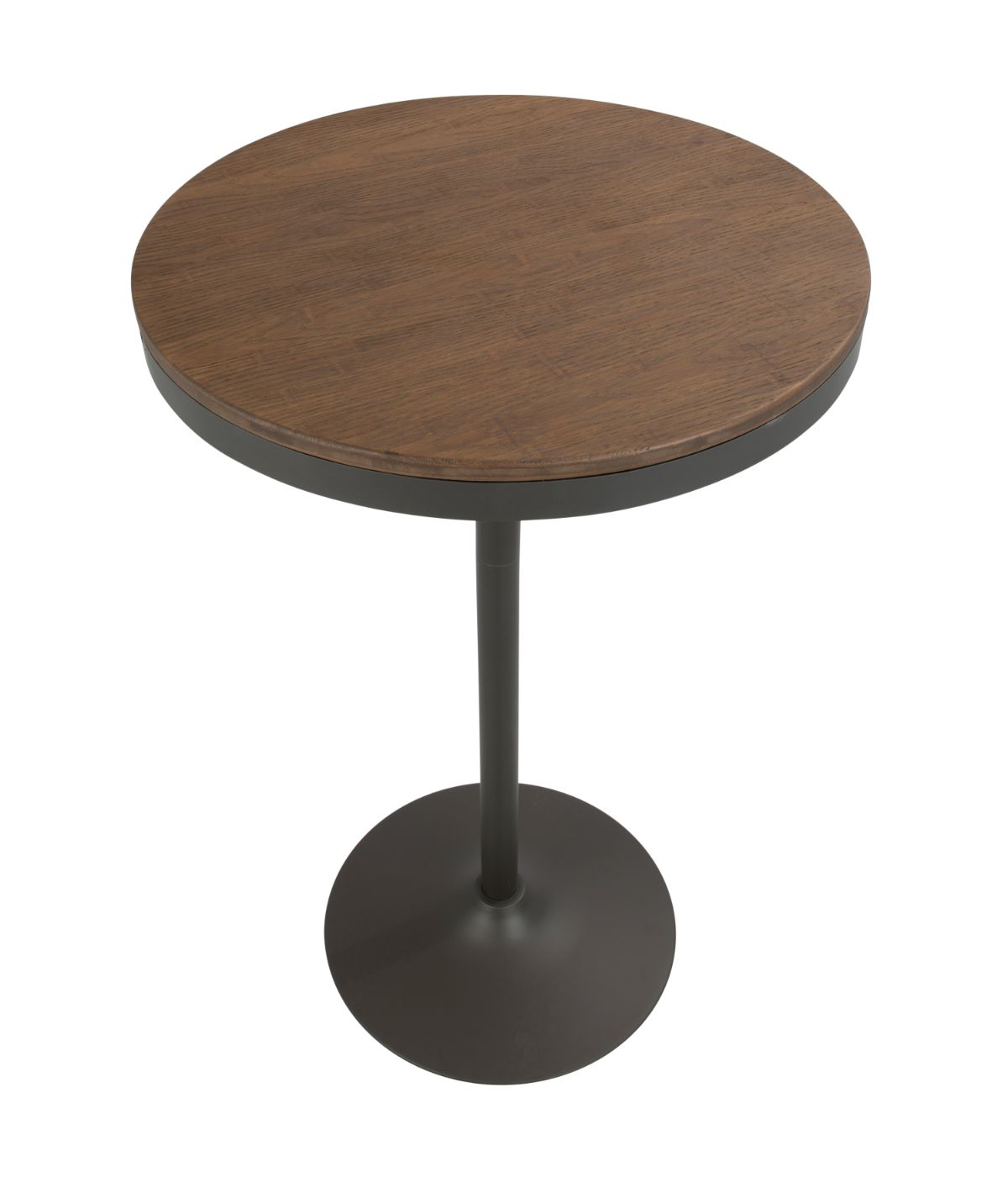 Dakota Bar Table Grey & Brown