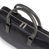 Contrast Collection Briefcase -Vegan Leather