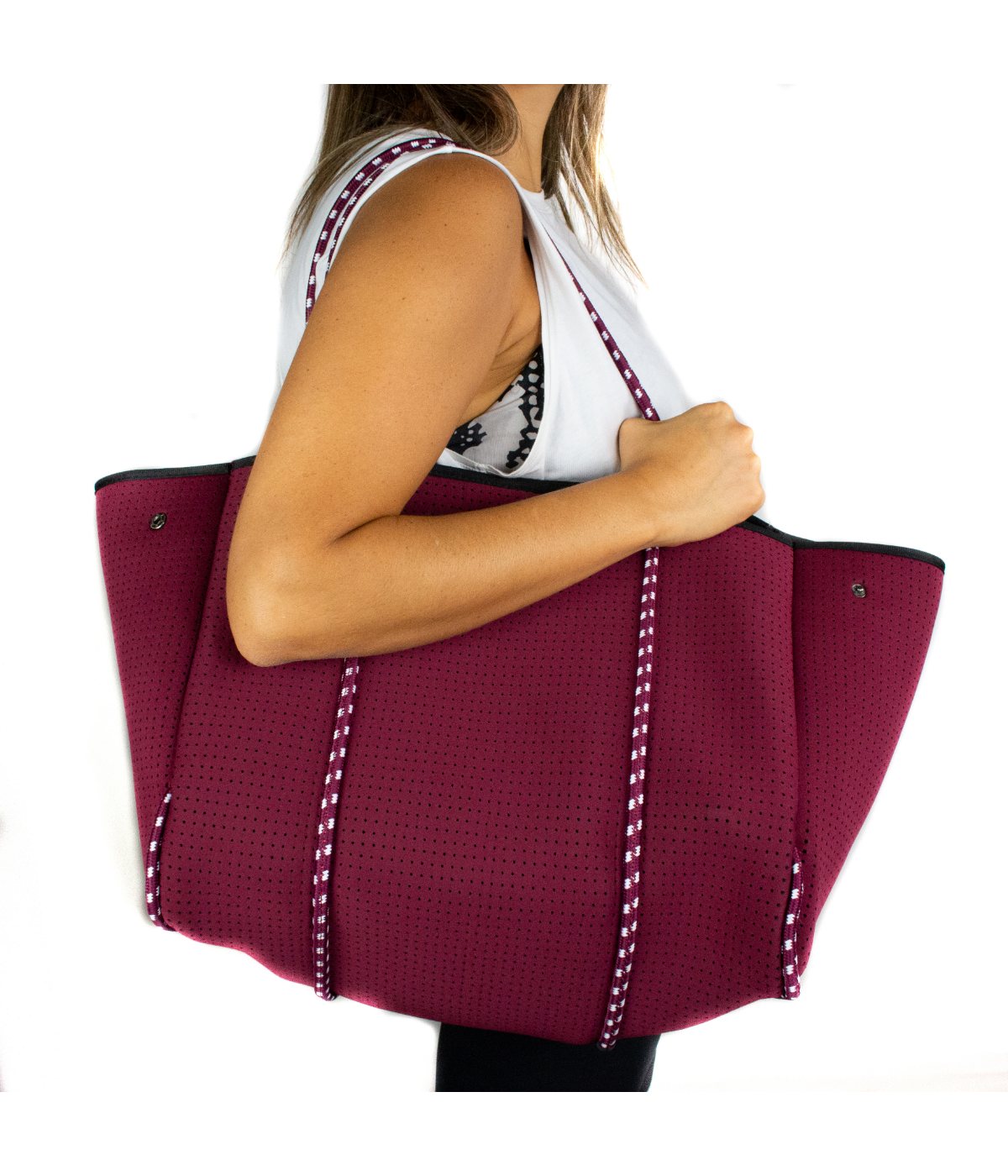 Everyday Tote Burgundy