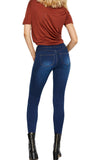 Ladies Medium Dark Lennox Skinny Jeans