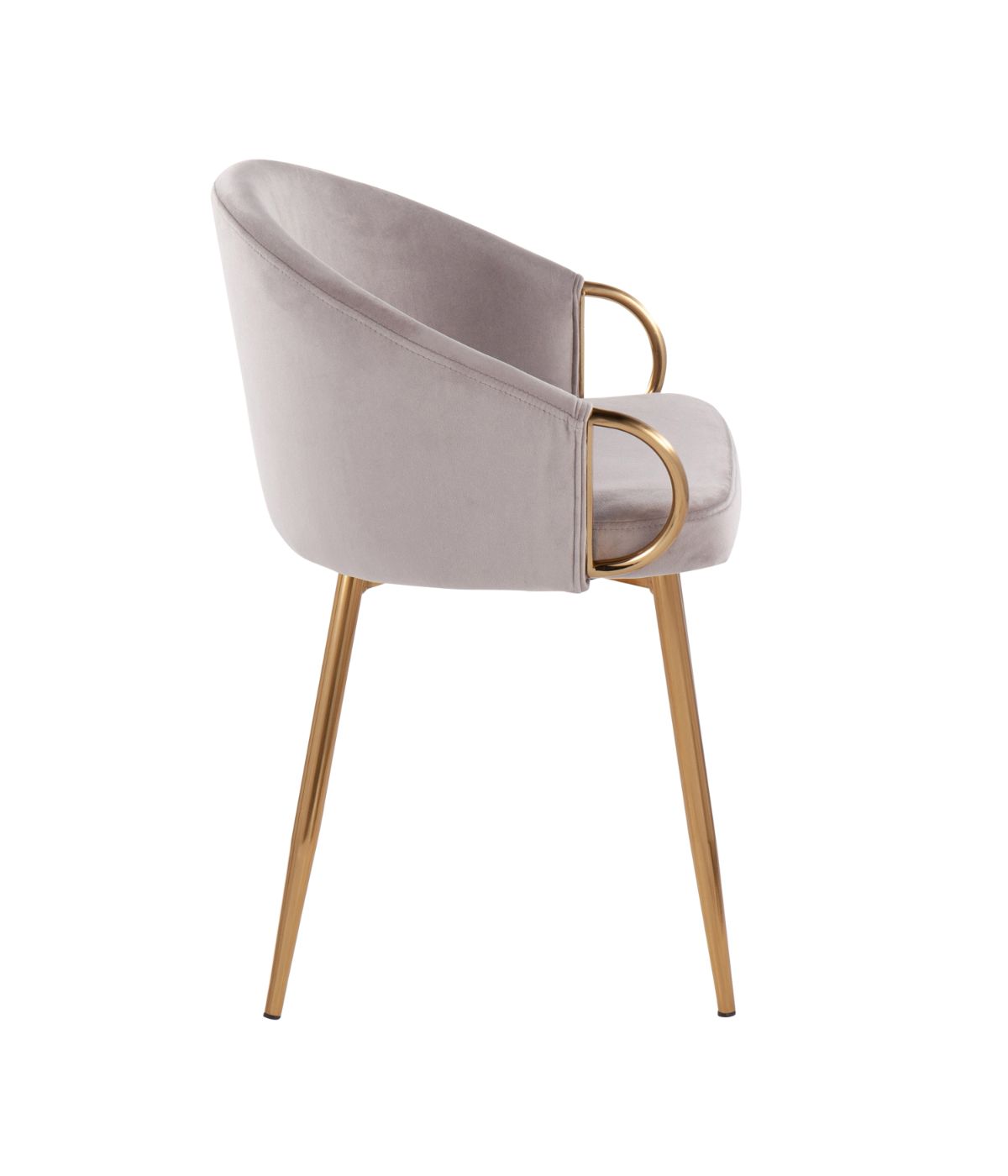 Claire Chair Gold & Silver