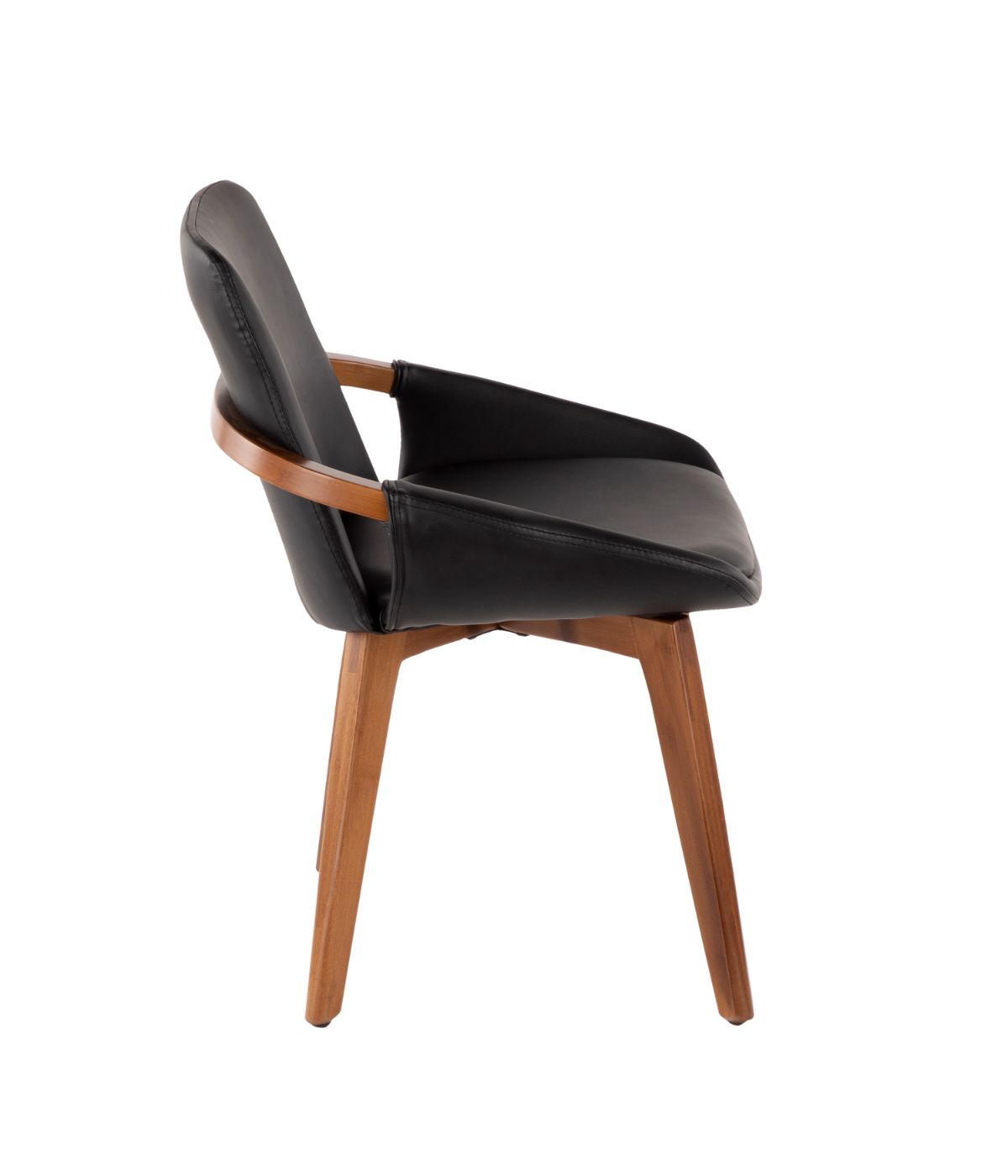 Cosmo Chair Walnut & Black