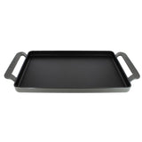 French Rectangular Enameled Cast Iron Griddle