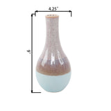 Classic Ceramic Two-Tone Vase