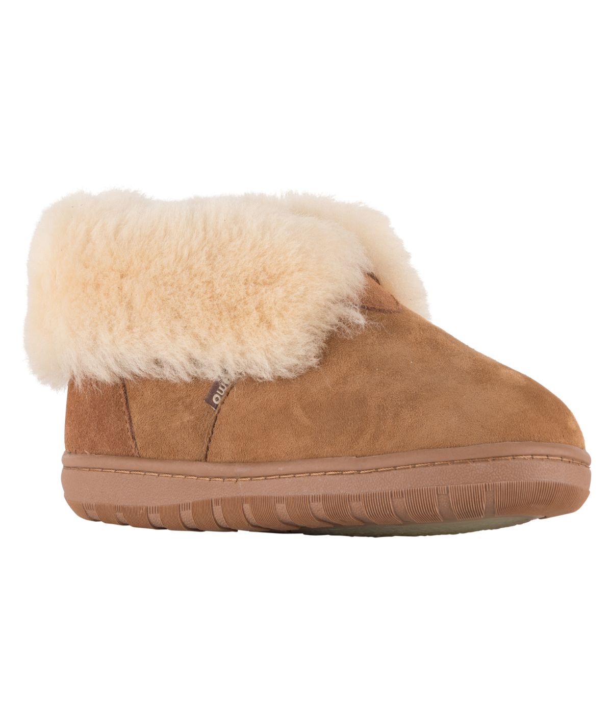 Ladies luxury 100% Doubleface Australian sheepskin bootie Chestnut