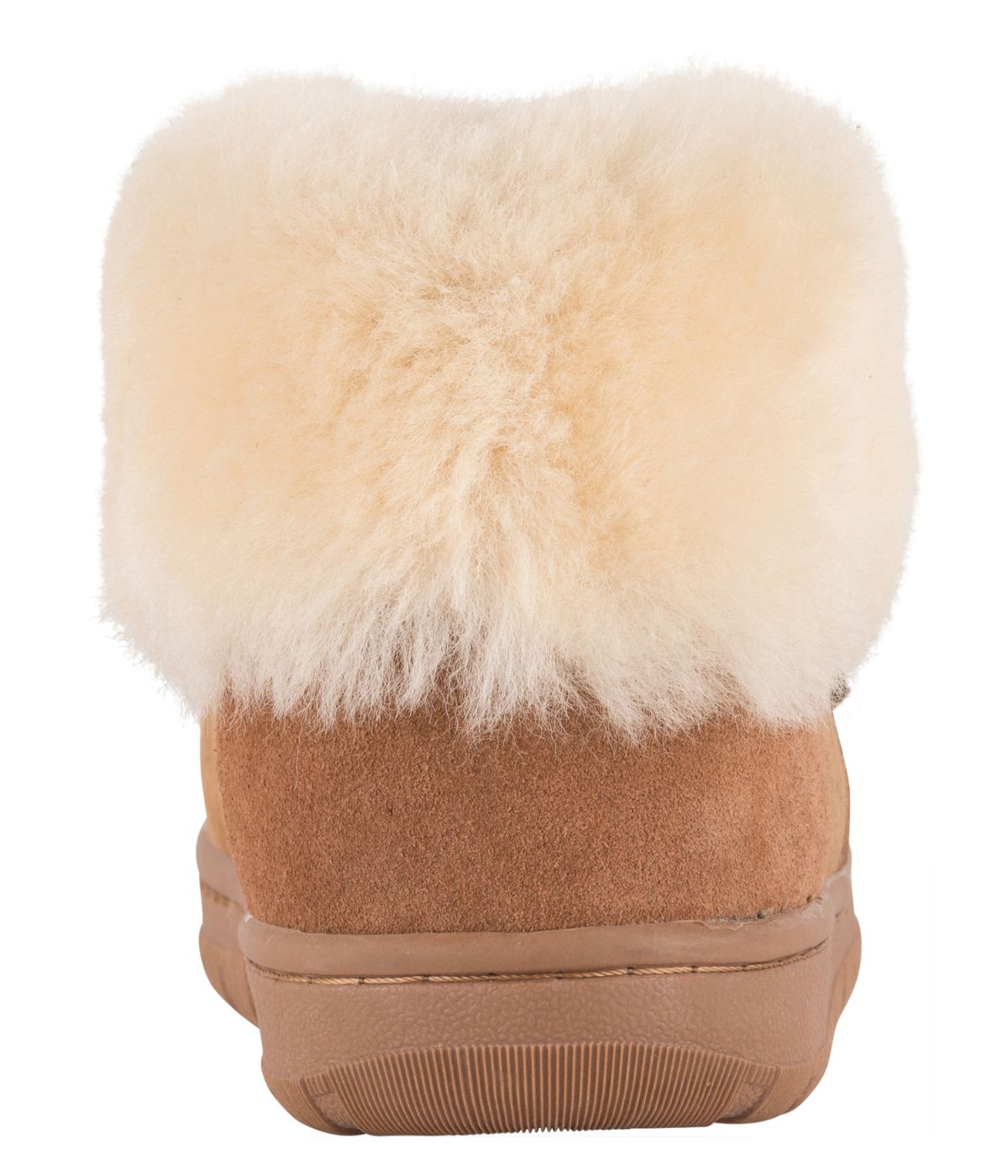 Ladies luxury 100% Doubleface Australian sheepskin bootie Chestnut