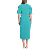 Side Drape Midi Dress 1