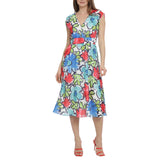 Women's Floral Midi Dress