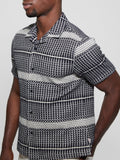 Arrow Jacquard Short Sleeve Shirt