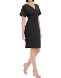 Empire Seamed Midi Dress