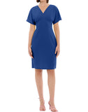 Empire Seamed Midi Dress